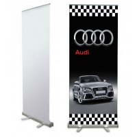 Banner con Portabanner Roll Up 85x200